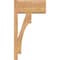 Ekena Millwork Westlake Block Smooth Outlooker, Western Red Cedar, 7 1/2"W x 14"D x 26"H OUT08X14X26WTL05SWR - alternate 2